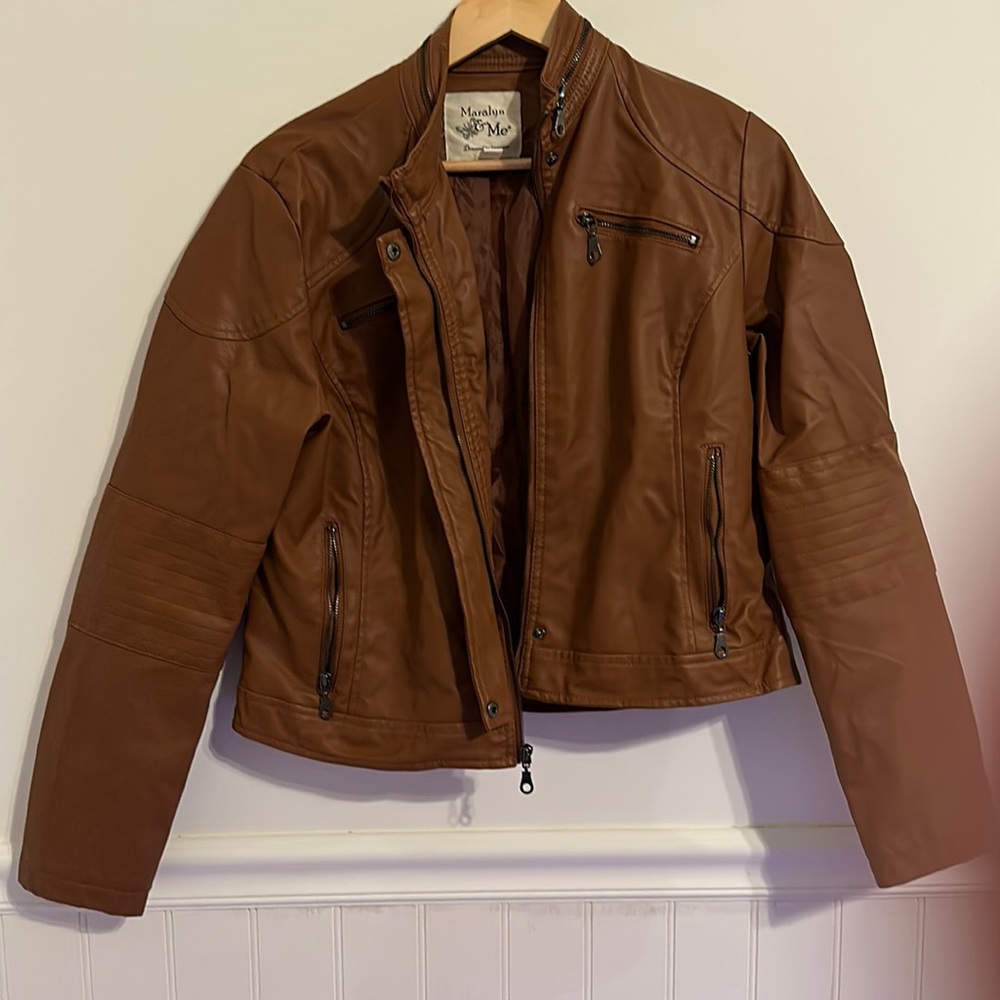 Faux Leather Jacket